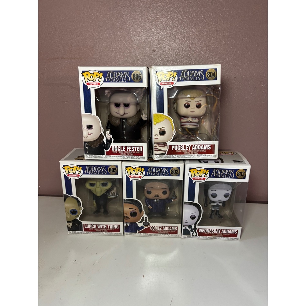 Funko Pop Movies The Addams Family Set